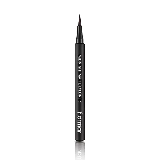 Підводка-фломастер для очей Flormar Midnight Matte Eyeliner, відтінок Brown (8000019546533) - фото 1