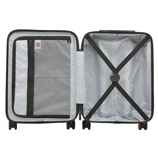 Валіза LEGO Brick 2x2 Trolley S 40 л чорна з червоною вставкою (20152-1963) - фото 7