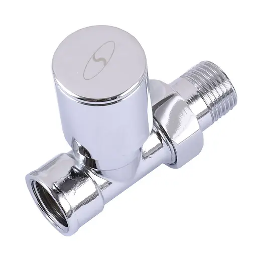 Кран вентильний прямий з американкою Solomon 1/2″ chrom 1865 000002167 - фото 5