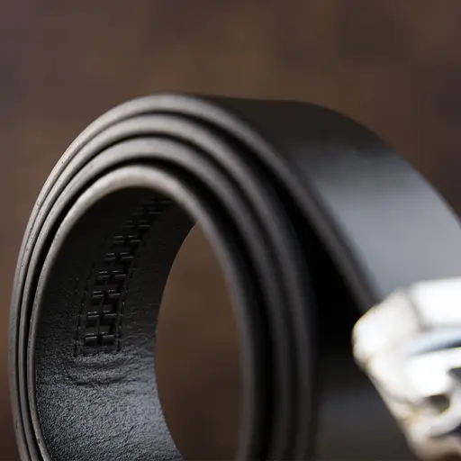 Ремінь шкіряний Vintage чоловічий 115х3,5 см acs0014818 - фото 4