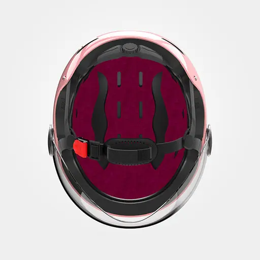 Велосипедний шолом із візором Xiaomi Smart4u EH10 (56-62 см) Pink - фото 5