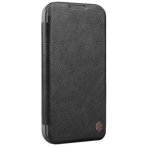 Шкіряний чохол-книжка Nillkin Qin Prop для Apple iPhone 16 Pro 6.3 Black
