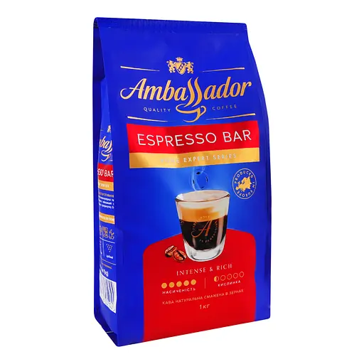 Кава в зернах Ambassador Espresso Bar, 1 кг (590577) - фото 2