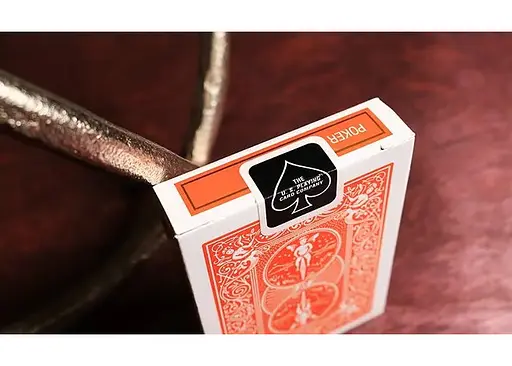 Карты игральные United States Playing Card Company Bicycle Rider Back Orange deck (ВР_КИБРБОД) - фото 4