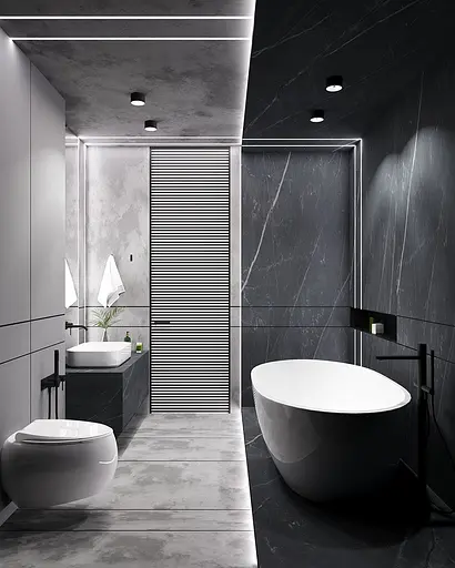 Точковий світильник Skarlat RSLC78042 20W BK+WH 4000K - фото 4