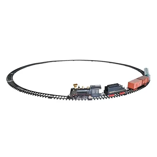 Детская железная дорога Vintage Model Train со звуком и светом на 21 деталь (3299-69) - фото 2
