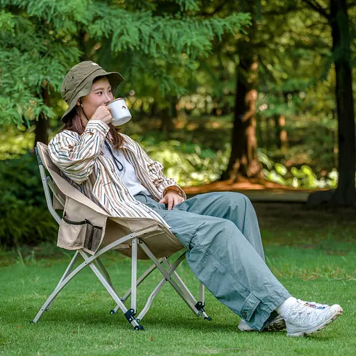 Стілець складаний Naturehike Stellaluna T04 CNK2550JJ022 бежевий - фото 6