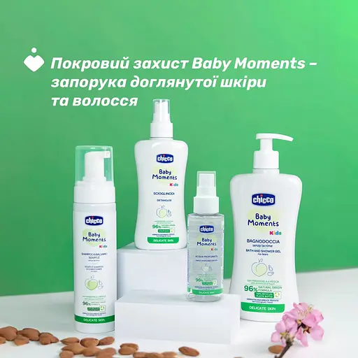 Спрей Chicco Baby Moments Kids для легкого розчісування волосся 200 мл (10250.00) - фото 5