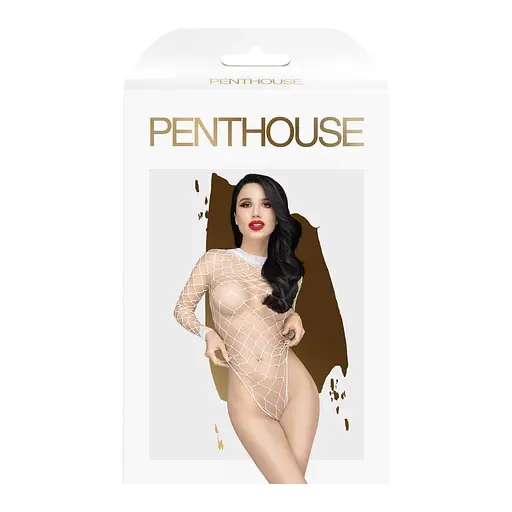 Боди Penthouse Lingerie Scandalous S-L белый - фото 3