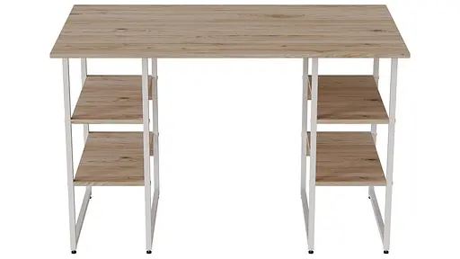 Комп'ютерний стіл Ferrum-decor Карен 75x120x70 білий ДСП Дуб Сан-Марино 16мм (FRD-102279) - фото 3