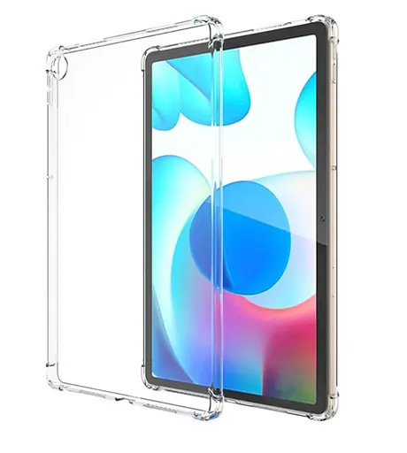 Чохол накладка DK Silicone Corner Air Bag для Realme Pad 10.4" (RMP2102 / RMP2103) clear - фото 6