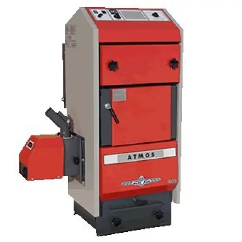 Твердотопливный котел Atmos D 40 P (без горелки)