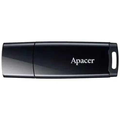 Флеш накопитель USB 64Gb Apacer AH336 черный USB 2.0 (AP64GAH336B-1) - фото 1