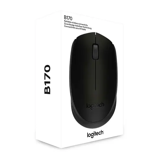 Беспроводная мышь Logitech B170 Wireless Black (910-004798) - фото 6