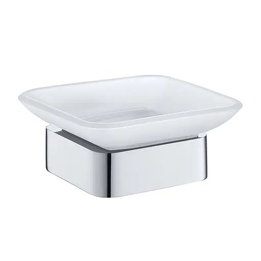 Мильниця Bemeta Solo скло 139108032, Білий - фото 1