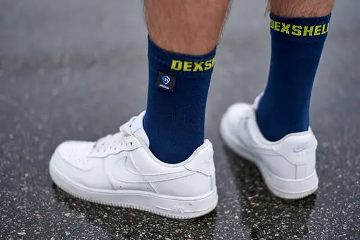 Носки DexShell Ultra Thin Crew NL водонепроницаемые XL синие - фото 8