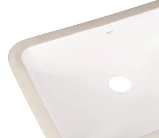 Комплект Qtap Stork: Раковина врізна овальна 570x390x210 мм White + Донний клапан PU02O (QT15116032WN47293) - фото 4