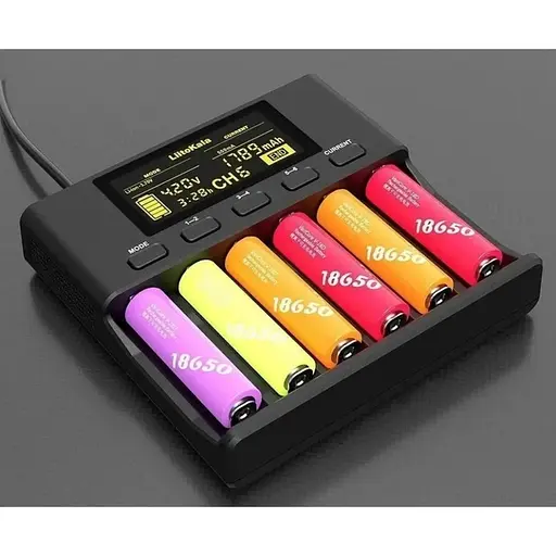 Универсальное зарядное устройство для LiitoKala Lii-S6 EU на 6 каналов - фото 4