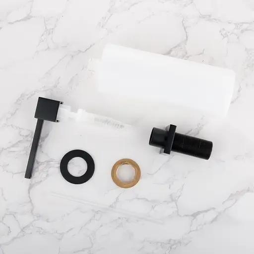 Дозатор для кухонної мийки чорний врізний Nett DTB-300 - фото 5