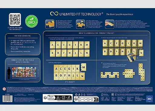 Пазл Trefl Бесконечная коллекция: Развитие планеты 21000 эл. (81040) - фото 4