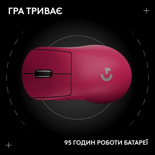 Миша Logitech G Pro X Superlight 2 DEX Pink (910-007373) - фото 14