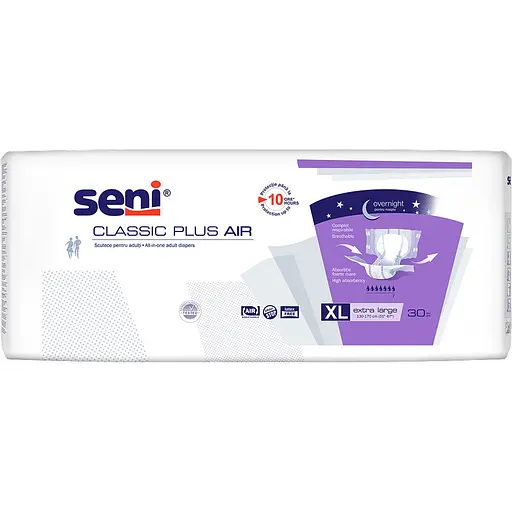 Підгузки для дорослих Seni Classic Plus Air XL 30 шт. - фото 1