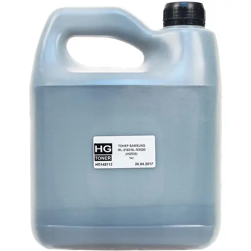 Тонер HG Samsung ML-2160/2165, SCX-3400/3405, SL-M2020/M2070, Black, 1 кг, (TSM-HG502-1) - фото 1