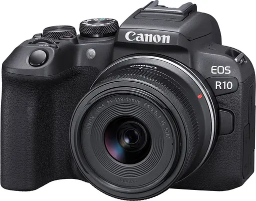 Бездзеркальний фотоапарат Canon EOS R10 Kit RF-S 18-45mm f4.5-6.3 IS STM (5331C047) UA [87318] - фото 2
