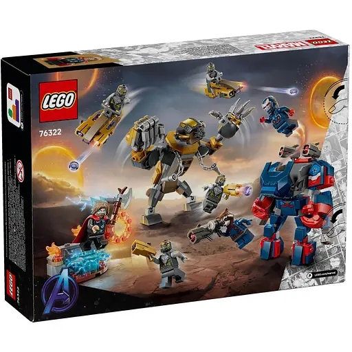 Конструктор LEGO Marvel Super Heroes Месники: Завершення Тор проти Чітаурі 373 деталі (76322) - фото 7