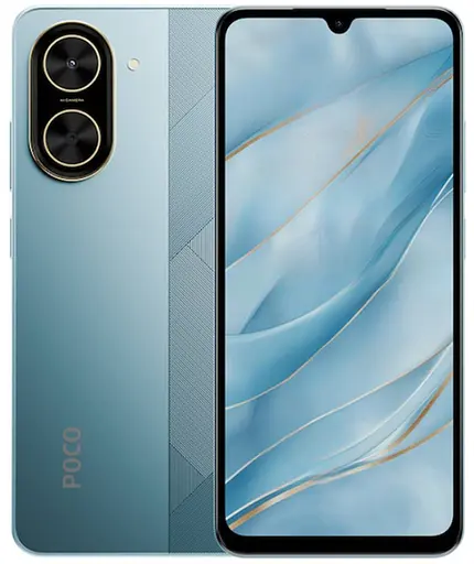 Смартфон Xiaomi Poco C71 4/128Gb Blue Global version - фото 1