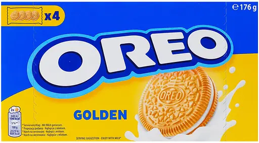 Печиво Oreo Golden з начинкою з ванільним смаком 176 г (4324480) - фото 2