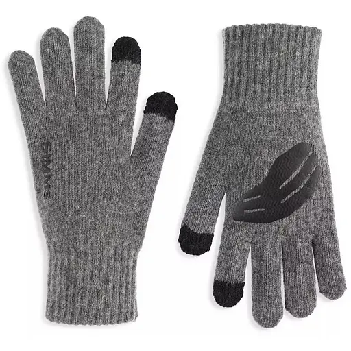 Рукавиці Simms Wool Full Finger Glove L/XL Steel Grey (1102-13540-030-4050)