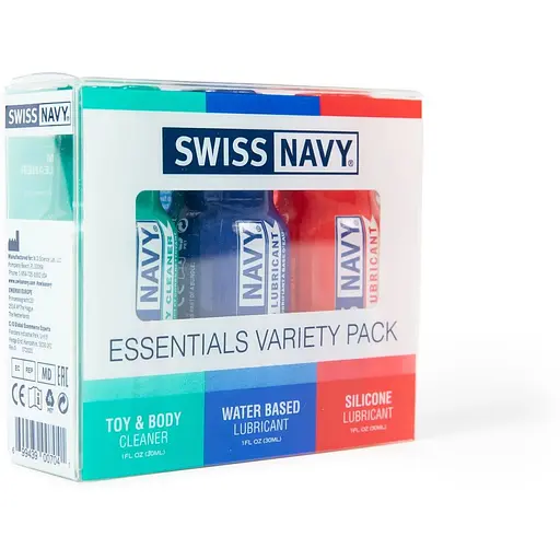 Набір Swiss Navy Essentials Variety Pack 3 х 30 мл - фото 3