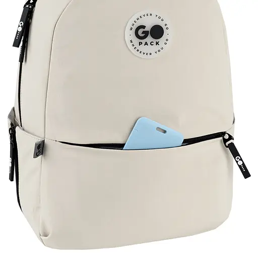 Рюкзак GoPack Education Teens 188M-1 бежевый Бежевый (GO26-188M-1) - фото 9