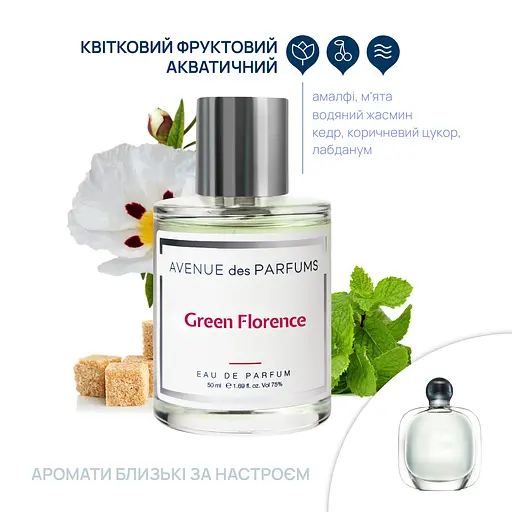 Парфумована вода Green Florence Avenue des Parfums 50 мл - фото 2