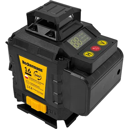 Лазерный уровень 360° Лазерный перекрестный лазер Heckermann SPL016 - фото 4