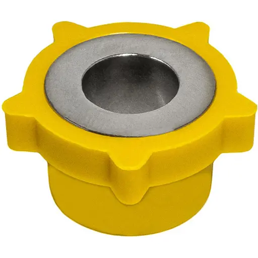 Ковпак для куріння шестеренка з композиту 1.5 см №5 Yellow (15685)