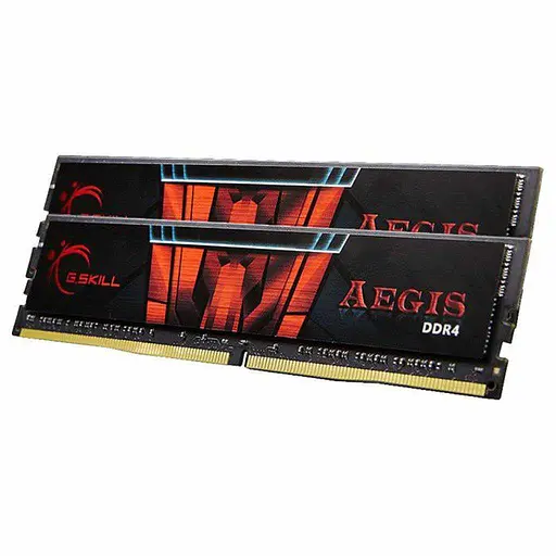 Модуль памяти G.Skill DDR4 16Gb (2x8) Aegis CL19 2666 MHz (F4-2666C19D-16GIS) - фото 3