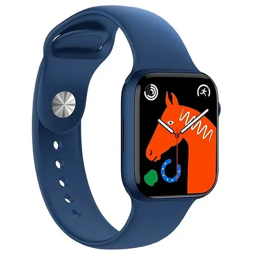 Smart Watch HW68 mini blue UA - фото 2