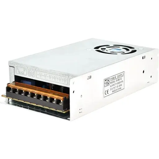 Импульсный блок питания Yoso 12В 20А (240Вт) S-250-12 перфорированный Q36 (202x115x54) 0.68 кг (199x110x50) - фото 1