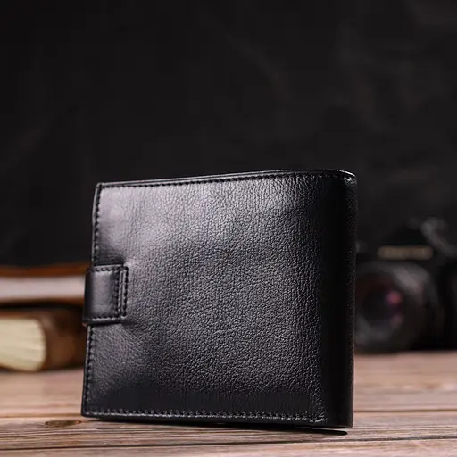 Мужской кожаный кошелек Canpellini 11.5х9.7х2 см acs0025630 - фото 7