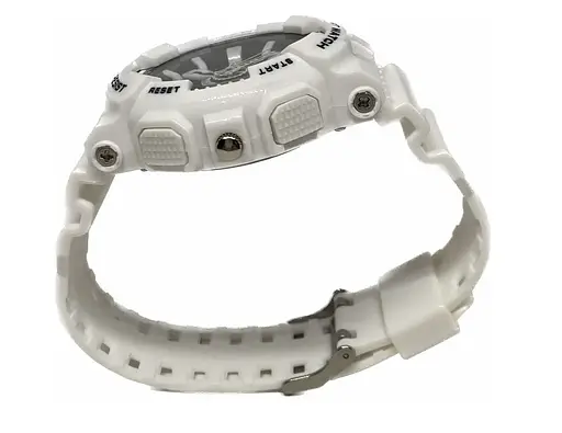 Наручные тактические часы Skmei 1688 (Черно-белые) - фото 6