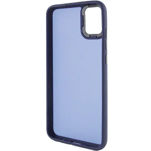 Чехол TPU+PC Lyon Frosted для Samsung Galaxy A04e Navy Blue - фото 3