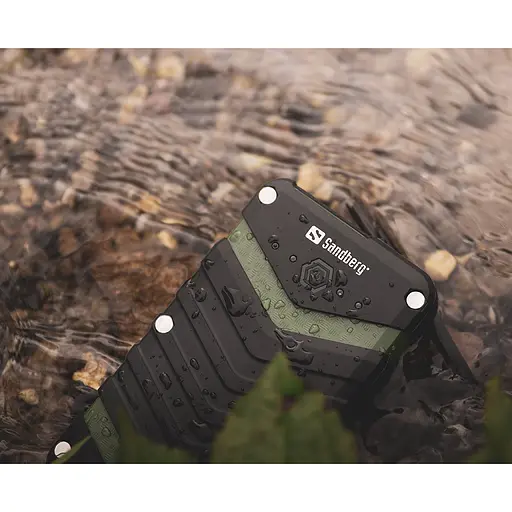 УМБ Sandberg Survivor 20100mAh IP67, LED Torch, 2xUSB, 2.4A, Type-C OUT, LED ліхтар - фото 3