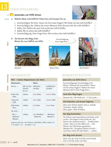 Menschen sechsbandige Ausgabe. Kursbuch A1.2 mit DVD-Rom - фото 6