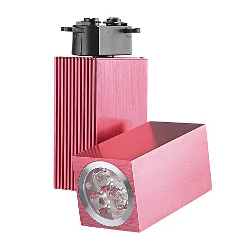 Светильник трековый поворотный LED 204/3x2W NW RED Brille L8-003