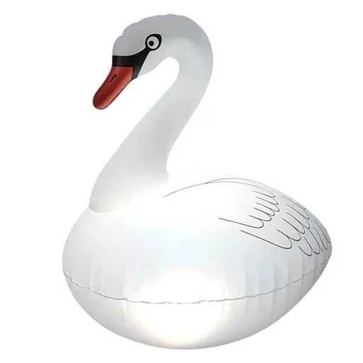 Плаваючі ліхтарі для басейну Лебідь, Поодинокі водонепроникні сонячні надувні ліхтарі для басейну