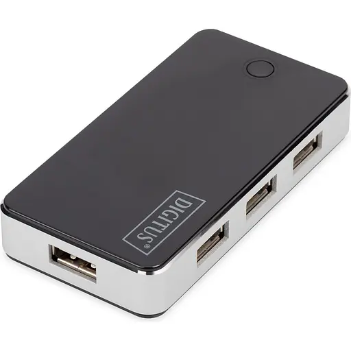 USB-Хаб Digitus USB 2.0 Hub, 7 Port (DA-70222) - фото 1