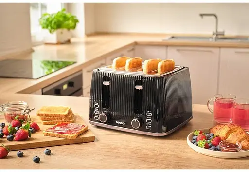 Тостер Sencor STS7541BK черно-серебристый 1860 Вт - фото 11