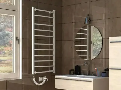 Електрична рушникосушка Heizung 1160x550 з терморегулятором - фото 4